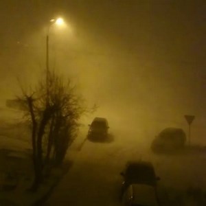 7.3K views · 150 reactions | Intensive snow blizzard in Krasnoyarsk. Russia last night (Dec 22)! video: Marina Gureeva | Severe Weather World | Facebook