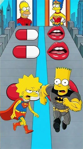 ⚡ The Simpsons Showdown 💥 Bart 🆚 Lisa 🤯