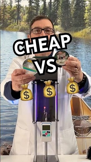 CHEAP FISHING LINE VS EXPENSIVE/SEE WHO WINS!