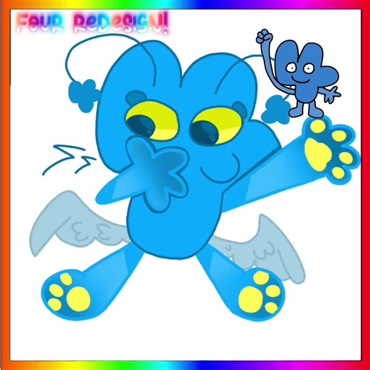 guess who finally uploaded😶😶 | #four ily four geusmal os #bfdi #bfb #tpot #fouryou #fouryoupage #fyp