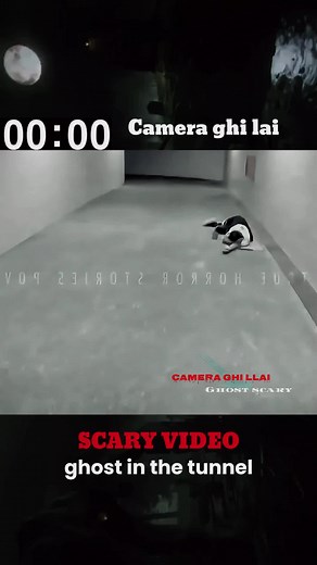Encounter a Ghost at Night: A Terrifying CCTV Experience