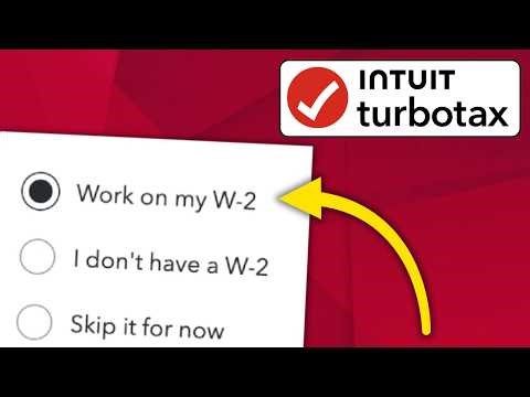 How to File/Add a W-2 Form on TurboTax | Input Wage and Tax Statement Form! - 2026