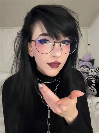 I try to give you a haircut but you say no to EVERYTHING 💇‍♂️❌ #asmr #asmrsounds #altgirl #gothgirl