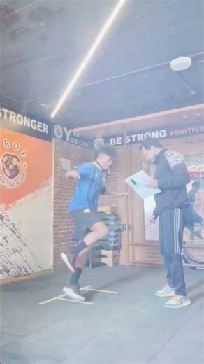 The third test of functional competence of the ankle joint | Side hop test