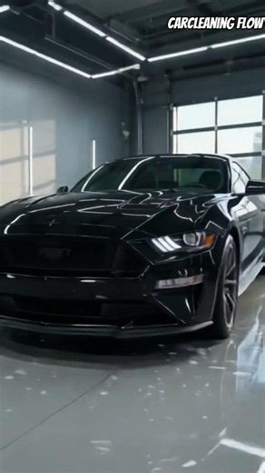 Mustang car servicing and cleaning short video