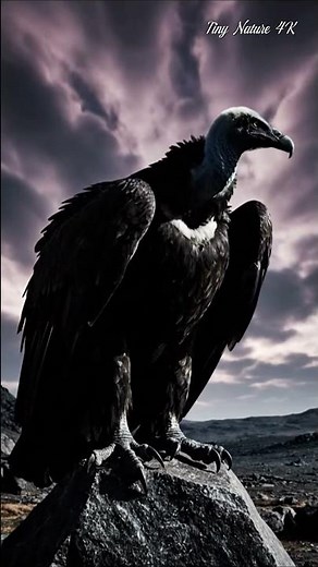 Giant Vulture with a Striking, Scary Appearance | Ultra-Realistic 4K