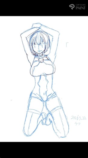 絵の練習のジェスチャードローイング20260522 #ジェスチャードローイング