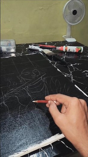 Acrylic Painting Tutorial: The Divine Art of Lord Krishna