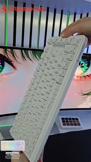 MAMBASNAKE M82 HE – Rapid Trigger Keyboard Test 🎮⌨️ #gaming