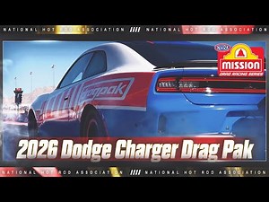 2026 Dodge Charger Drag Pak makes first pass at Dodge NHRA Nevada Nationals