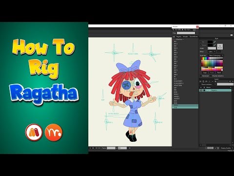 How To Rig Ragatha | Part 2| Moho | Rigged Animation