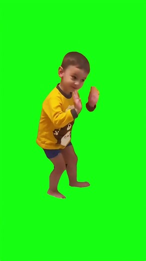 Boy dancing Green Screen Meme