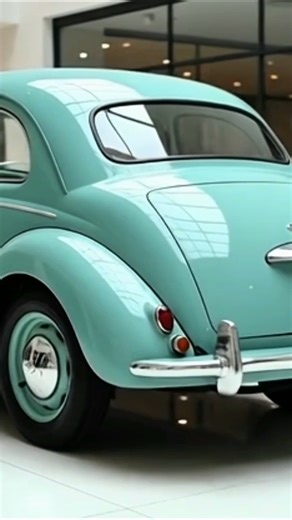 Mint Green Classic Volkswagen Beetle — Timeless Icon on Wheels