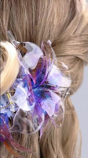 DIY Resin Flower Hairpin 🌸✨