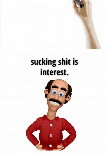 What is Interest? #money #finance #financialfreedom #financial *Dont let the fit fool you, Professor Overdraft is not a financial advisor*