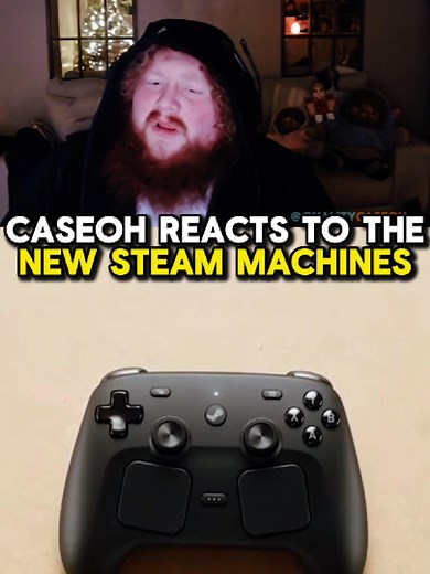Caseoh's Take on Steam Machines Announcement