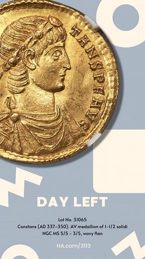 27 reactions | 1 day left! | Heritage Auctions Coins | Facebook