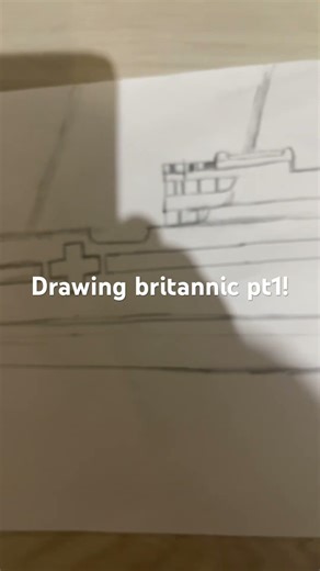 Drawing HMHS Britannic