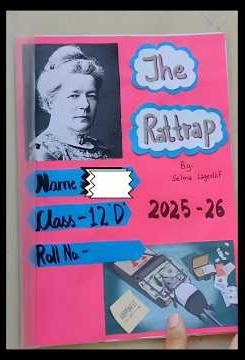 class 12 english project file| The rattrap