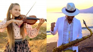 5.6M views · 207K reactions | "Super DANCE MONKEY"  Daniele Vitale & Karolina Protsenko | Daniele Vitale Sax | Facebook