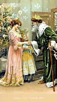 🎄 Relaxing Vintage Christmas: Animated Cards & Music Box