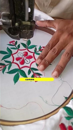 Trending Embroidery Design 2025 | Easy & Elegant Stitch #shorts #embroidery| Rizwan Ali Tv