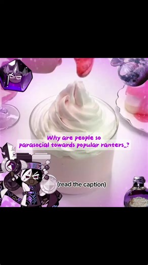 ok so like halfway through making this i realized it made NOOOOO sense. so. what i meant to say,basically, is that ranters are real people too,meaning getting too parasocial (or parasocial at all) can make them very uncomfortable and may make them want to quit even more, which im assuming is what you DONT want..??? but idk. and this lowk comes off as rude but uh oops I guess idk #fyp #rant #crk #slime