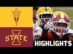 Arizona State vs Iowa State - FULL GAME HIGHLIGHTS | November 1, 2025 Big 12 College Football