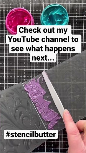 Stencil Butter and Embossing Folders... #cards #papercraft #cardmaking #sounds #cardmakingideas