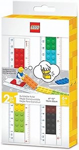 Lego Stationery Baubares Lineal mit Minifigur