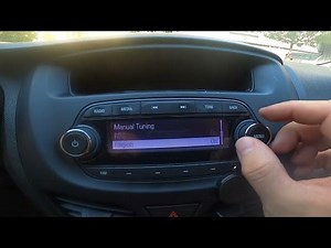 How to Check Software Updates in Opel Karl ( 2015 – 2018 )