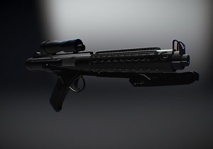 E11 Blaster Mesh - 3D model by banitas