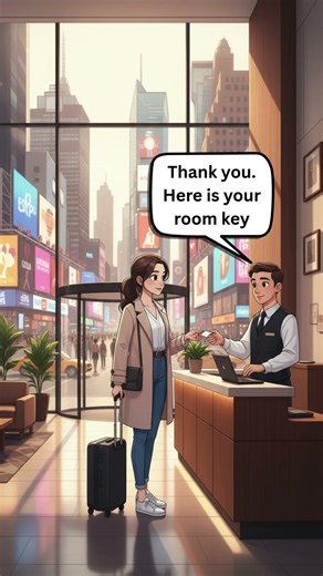 English Conversation – Checking at a Hotel | Simple English Dialogue