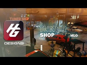 NEW! FiveM Tuner Shop MLO GTA 5 RP Interior