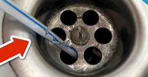 Easy Way To Unclog Kitchen Sink Using A Straw