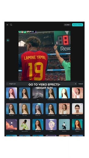 World Cup CC Tutorial CapCut