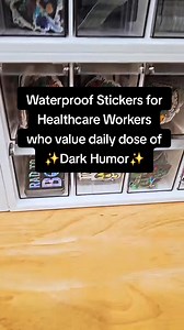 11K views · 195 reactions | Waterproof dark humor stickers for every Healthcare worker #darkhumor #nursesoftiktok #nurselife #nursehumor #stickers #healthcarehumor #radiologytechnologist #xraytechnologist #radtechstudent #icunurselife #ernurselife #medsurgnurse #cnasoftiktok #onthisday | Xray Girl Creations | Facebook