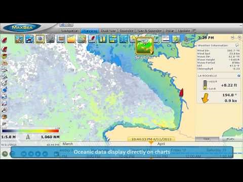 MaxSea TimeZero SportFishing demo in English