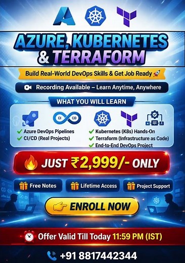 Master DevOps with Azure, Kubernetes & Terraform | Full Course 2026 🚀 #kubernetes #azure #terraform