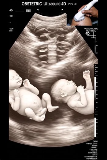 IMPOSSIBLE! A doctor REPEATED the ultrasound THREE times 🤯(Triplets?)#baby #pregnant #miracleoflife
