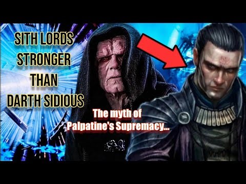 Is Palpatine The MOST POWERFUL Sith Lord? | LEGENDS
