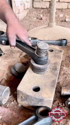 How to Remove a Damaged Con Rod Bush Like a Pro! 🔥 #engine #mechanic #tools #bush #shorts #fyp#skill