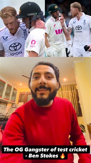 CricMic || Cricket || Comedy || Observation on Instagram: "Test cricket still has villains.BEN STOKES is one of them. 🏏 🔥 [BEN STOKES, TEST CRICKET, FRUSTRATION MODE, AGGRESSIVE CRICKET, ASHES VIBES, CRICKET CONTROVERSY, ON FIELD HEAT, TRAVIS HEAD, TEST MATCH DRAMA, RAW TEST CRICKET, NO FILTER CRICKET, LAST OF THE STARS, CRICKET REELS, VIRAL CRICKET, UNFILTERED MOMENT]"