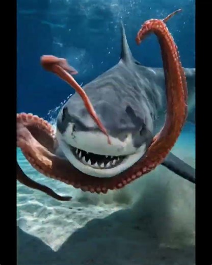 🌊 Narwhal vs Octopus 🐋🐙 | Epic Ocean Battle & Beautiful Story ✨ #trending #viral #viralvideo #relax