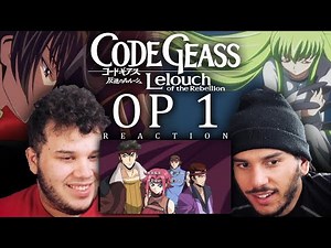 Code Geass Opening 1 REACTION | This Song is CLEAN