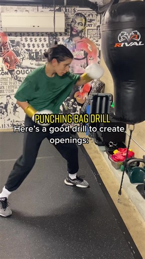Punching Bag Drill for Creating Openings
