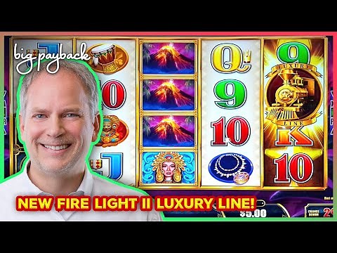 NEW Cash Express Luxury Line - Fire Light II Slot!