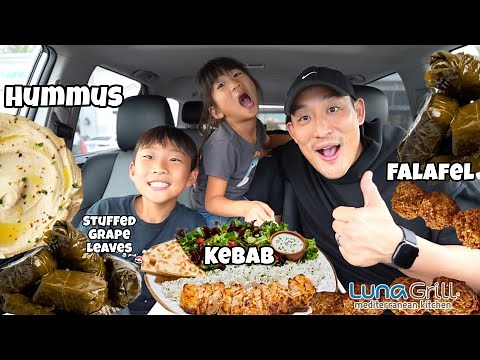 Trying Mediterranean Food- Luna Grill