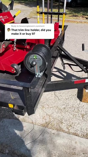 8.5K views · 68 reactions | Best line spool holder on the market ! #dslawnandlandscape #lawncaretrailer #trailermods #equipmentdefender | D’s Lawn & Landscape | Facebook