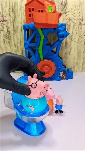 Daddy Pig's Big Surprise at the Toilet! 😂🐷🚽